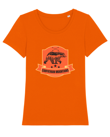 Carpathian Mountains.Muntii Carpati Bright Orange