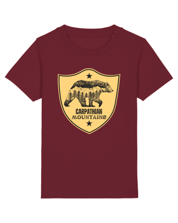 Carpathian Mountains.Muntii Carpati Burgundy