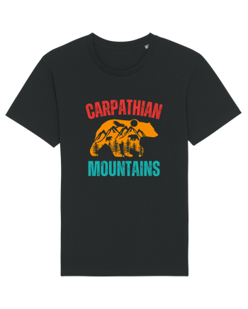 Carpathian Mountains.Muntii Carpati Black