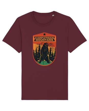 Carpathian Mountains.Muntii Carpati Burgundy