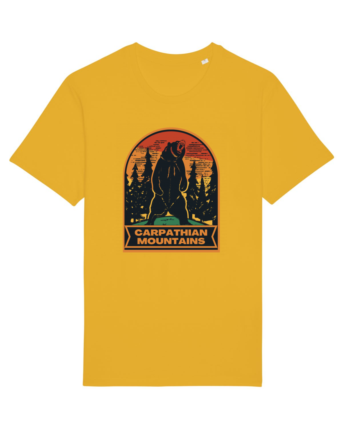 Tricou mânecă scurtă Unisex Rocker Spectra Yellow