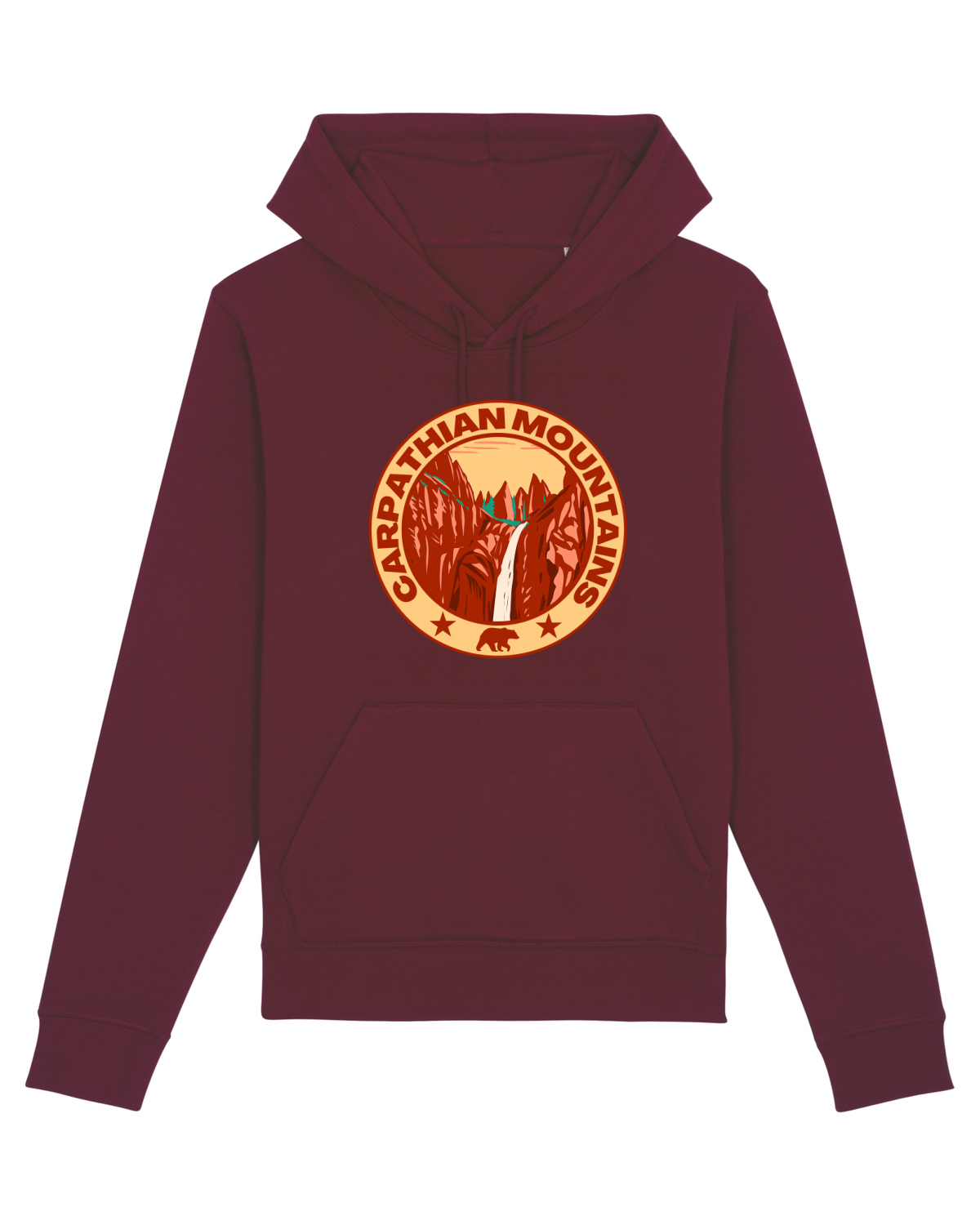 Hanorac Unisex Drummer Burgundy