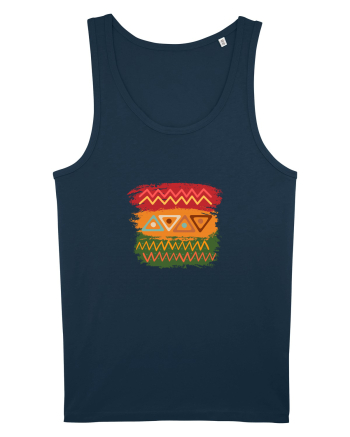 African Design Navy