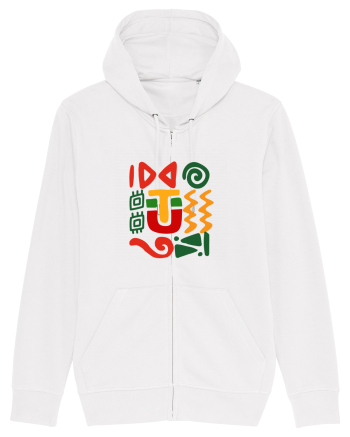 Africa Tribal Pattern White