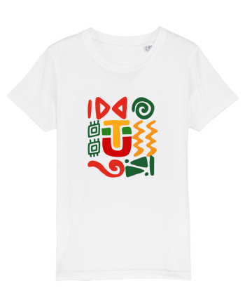 Africa Tribal Pattern White