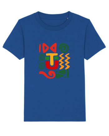 Africa Tribal Pattern Majorelle Blue