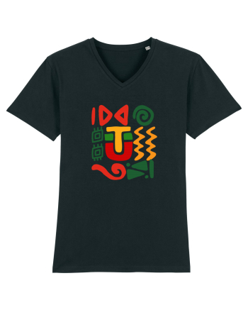 Africa Tribal Pattern Black