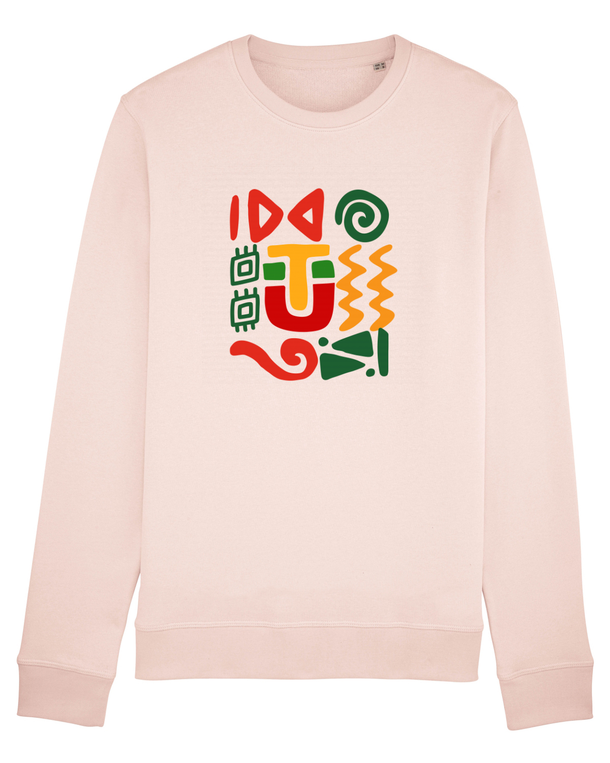 Bluză mânecă lungă Unisex Rise Candy Pink