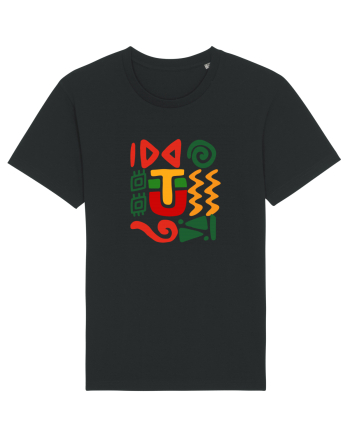 Africa Tribal Pattern Black