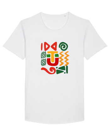 Africa Tribal Pattern White