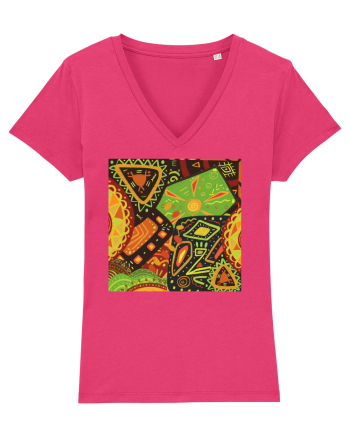 African Pattern Raspberry