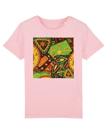 African Pattern Cotton Pink
