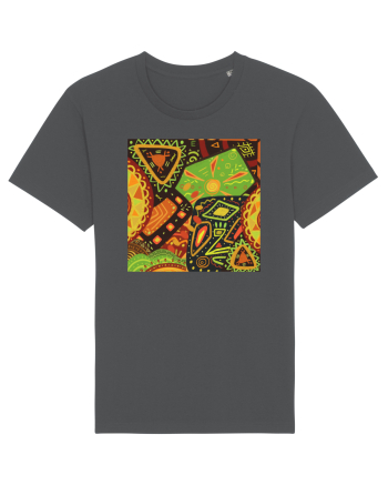African Pattern Anthracite