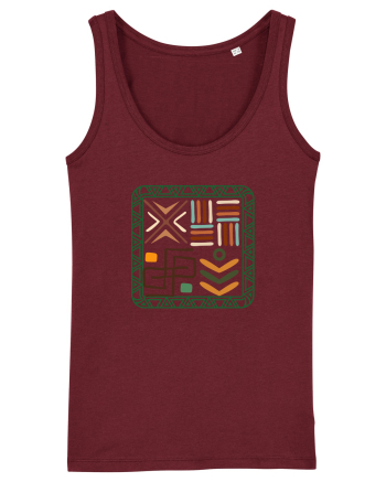 Square Burgundy