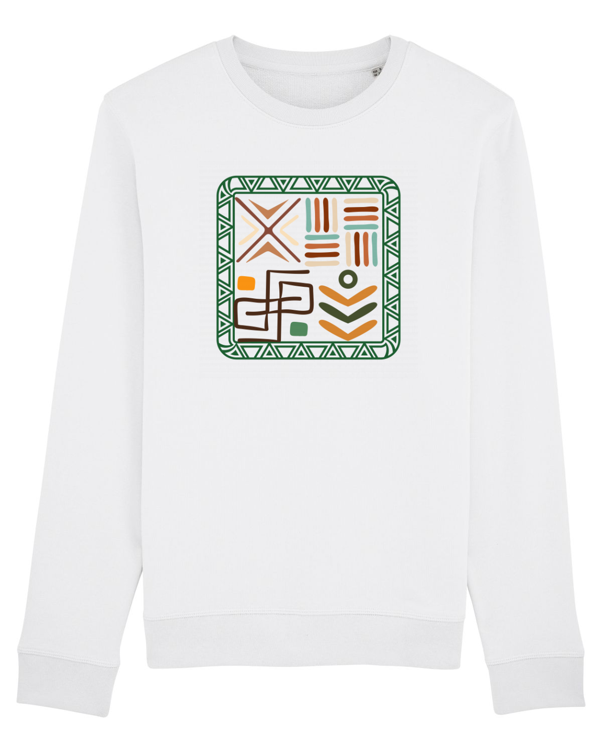 Bluză mânecă lungă Unisex Rise White