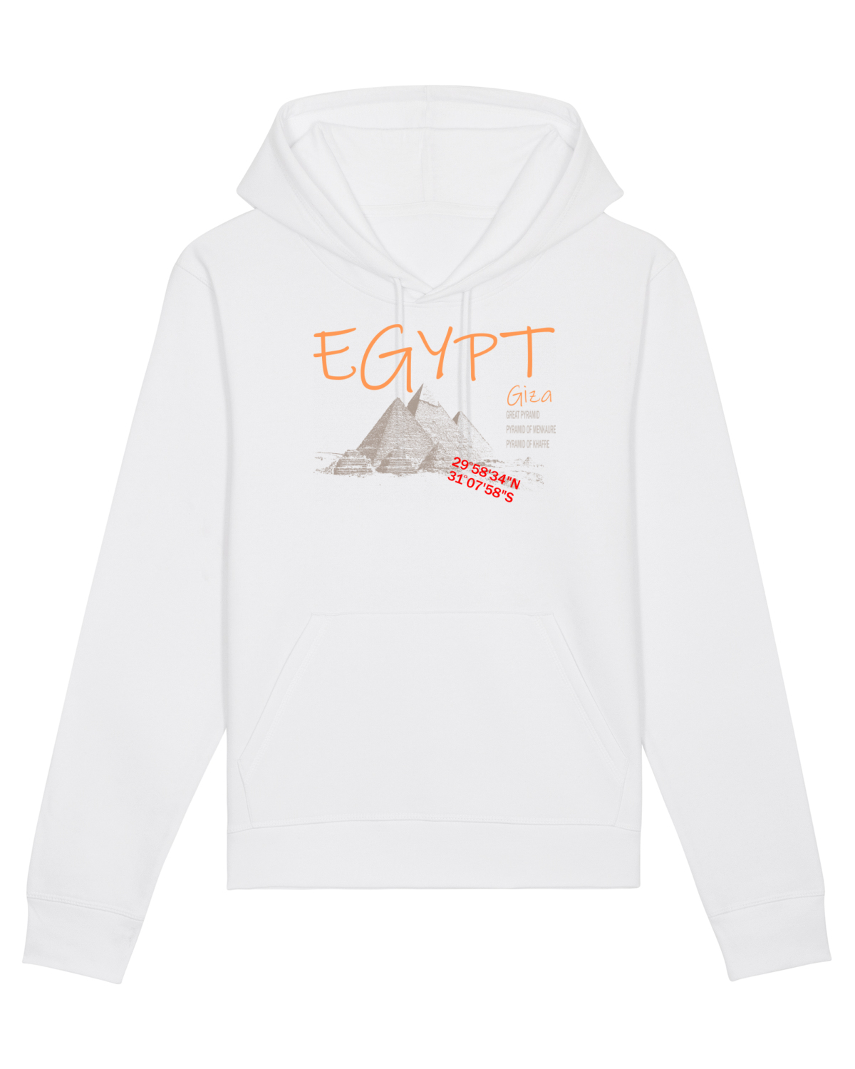 Hanorac Unisex Drummer White
