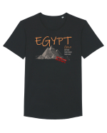 Egypt Tricou mânecă scurtă guler larg Bărbat Skater
