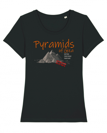 Pyramids Of Giza Black