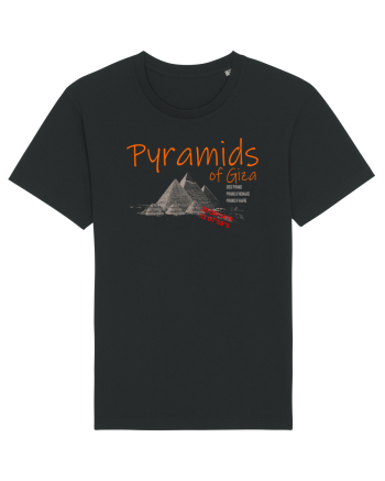Pyramids Of Giza Black
