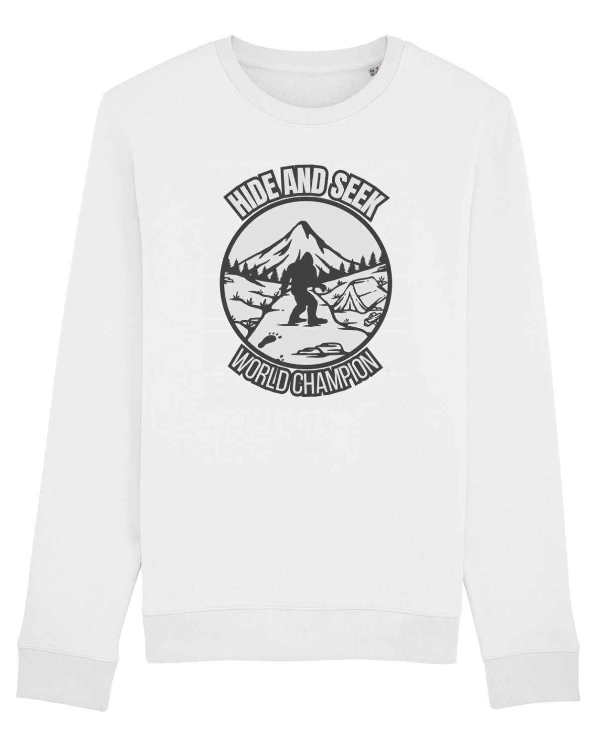 Bluză mânecă lungă Unisex Rise White