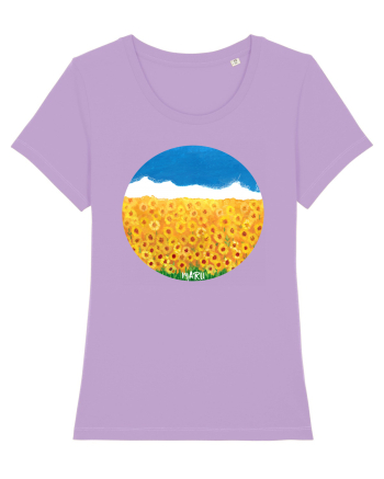 Camp de floarea soarelui Lavender Dawn