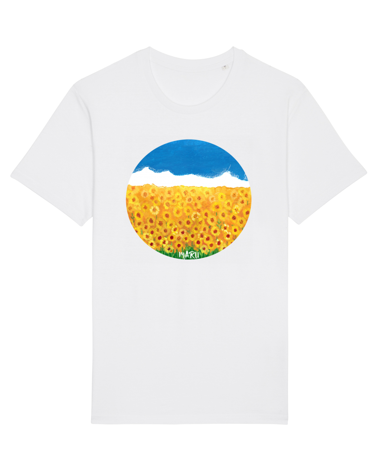 Tricou mânecă scurtă Unisex Rocker White
