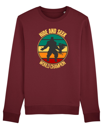 Bigfoot Hide And Seek World Champion Burgundy