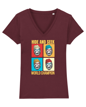 Bigfoot Hide And Seek World Champion Burgundy