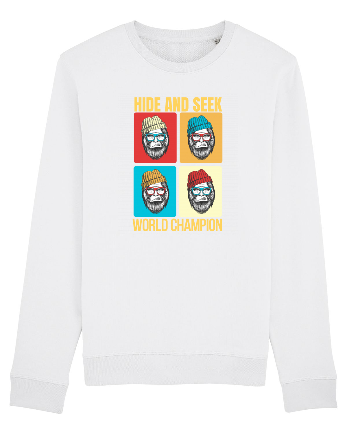 Bluză mânecă lungă Unisex Rise White