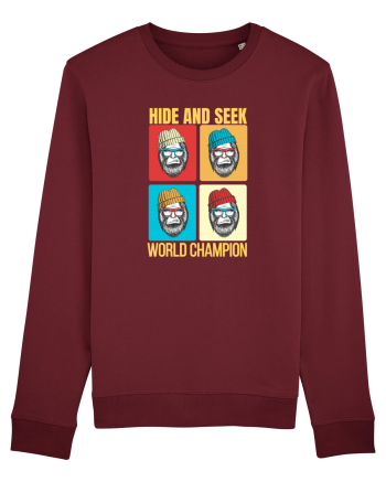 Bigfoot Hide And Seek World Champion Burgundy