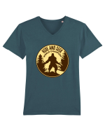 Bigfoot Hide And Seek World Champion Tricou mânecă scurtă guler V Bărbat Presenter