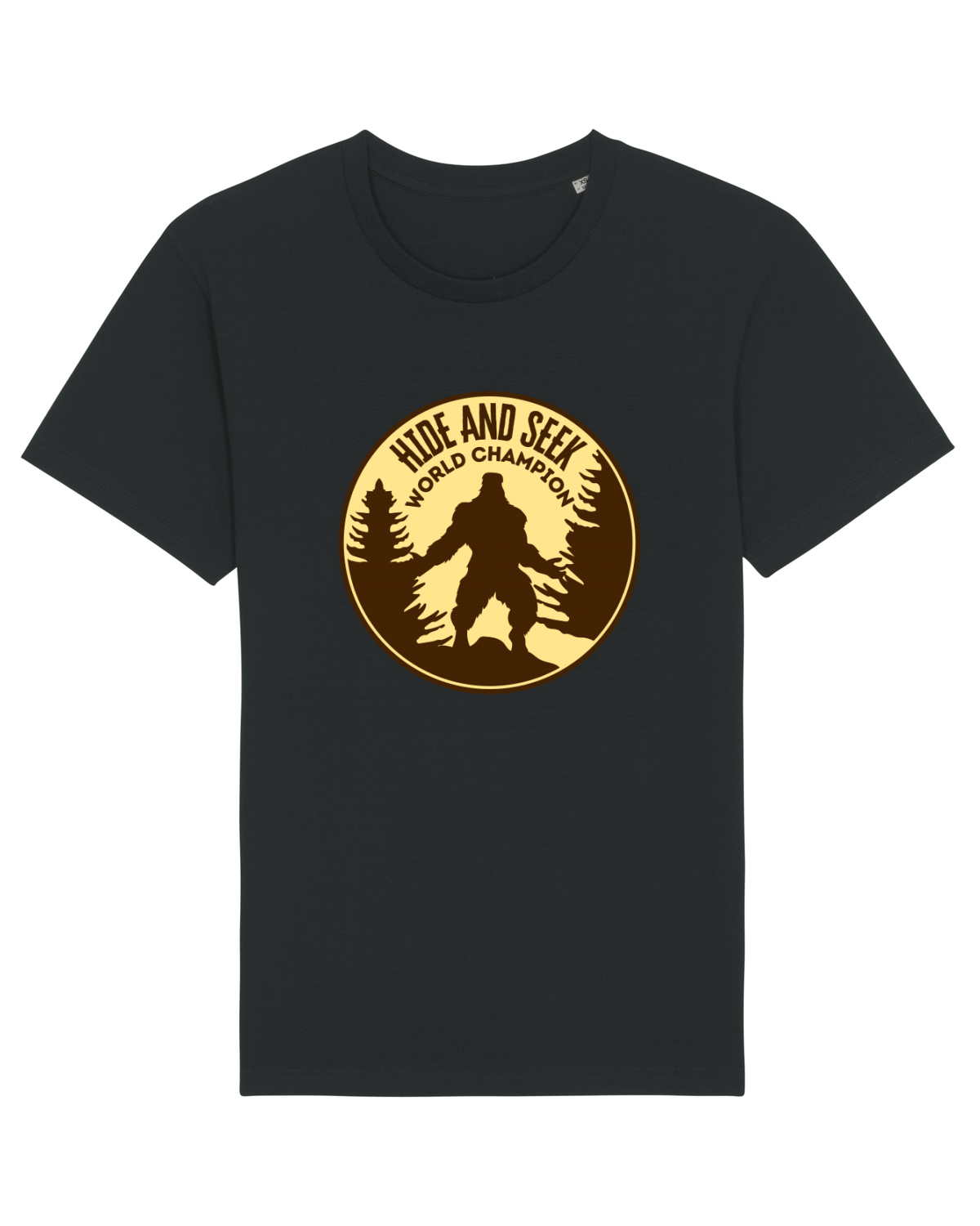Tricou mânecă scurtă Unisex Rocker Black