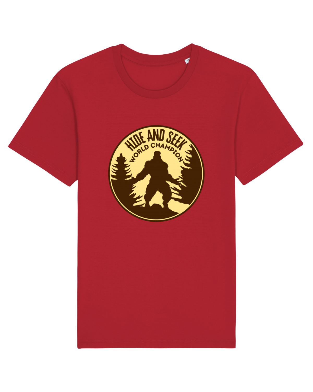 Tricou mânecă scurtă Unisex Rocker Red
