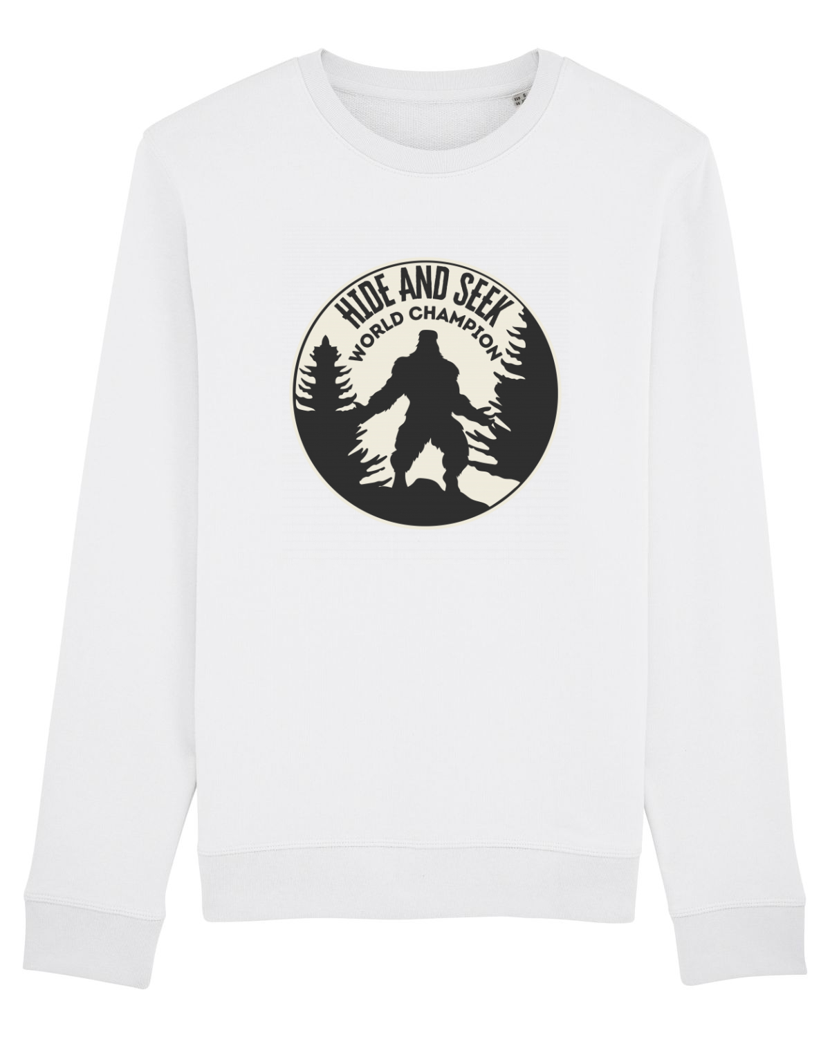 Bluză mânecă lungă Unisex Rise White