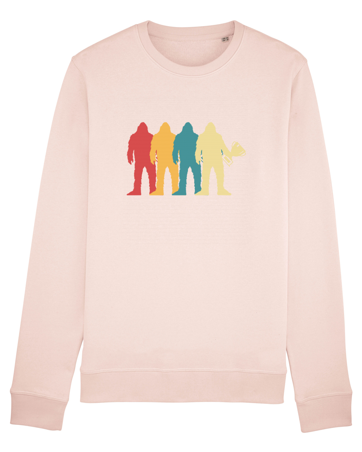 Bluză mânecă lungă Unisex Rise Candy Pink