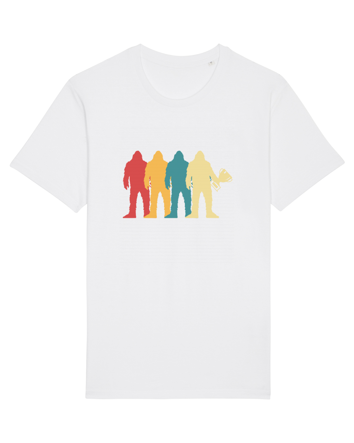 Tricou mânecă scurtă Unisex Rocker White