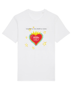 True heart Tricou mânecă scurtă Unisex Rocker