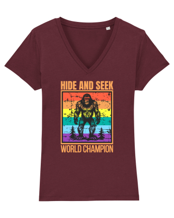 Bigfoot Hide And Seek World Champion Burgundy