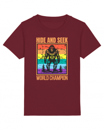 Bigfoot Hide And Seek World Champion Burgundy