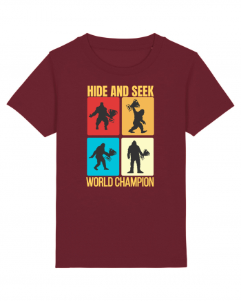 Bigfoot Hide And Seek World Champion Burgundy