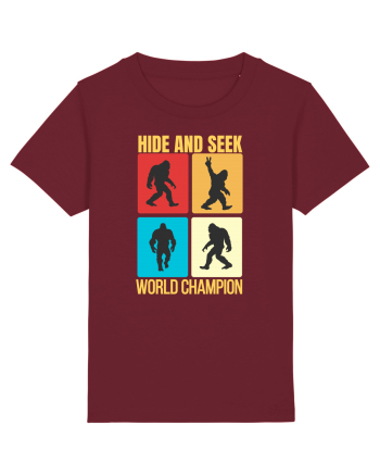 Bigfoot Hide And Seek World Champion Burgundy