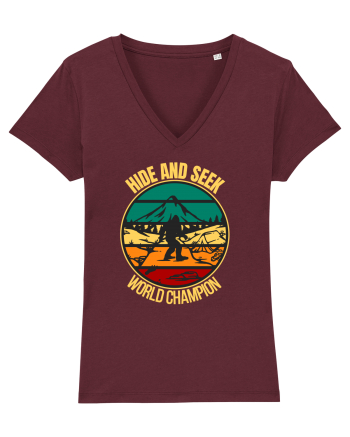 Bigfoot Hide And Seek World Champion Burgundy