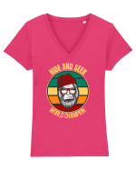 Bigfoot Hide And Seek World Champion Tricou mânecă scurtă guler V Damă Evoker