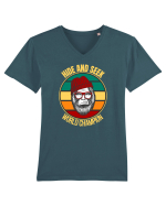 Bigfoot Hide And Seek World Champion Tricou mânecă scurtă guler V Bărbat Presenter