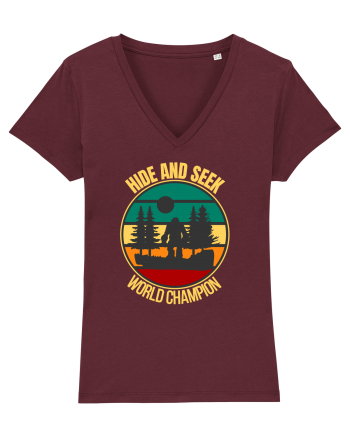 Bigfoot Hide And Seek World Champion Burgundy