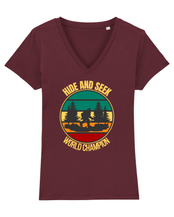 Bigfoot Hide And Seek World Champion Burgundy