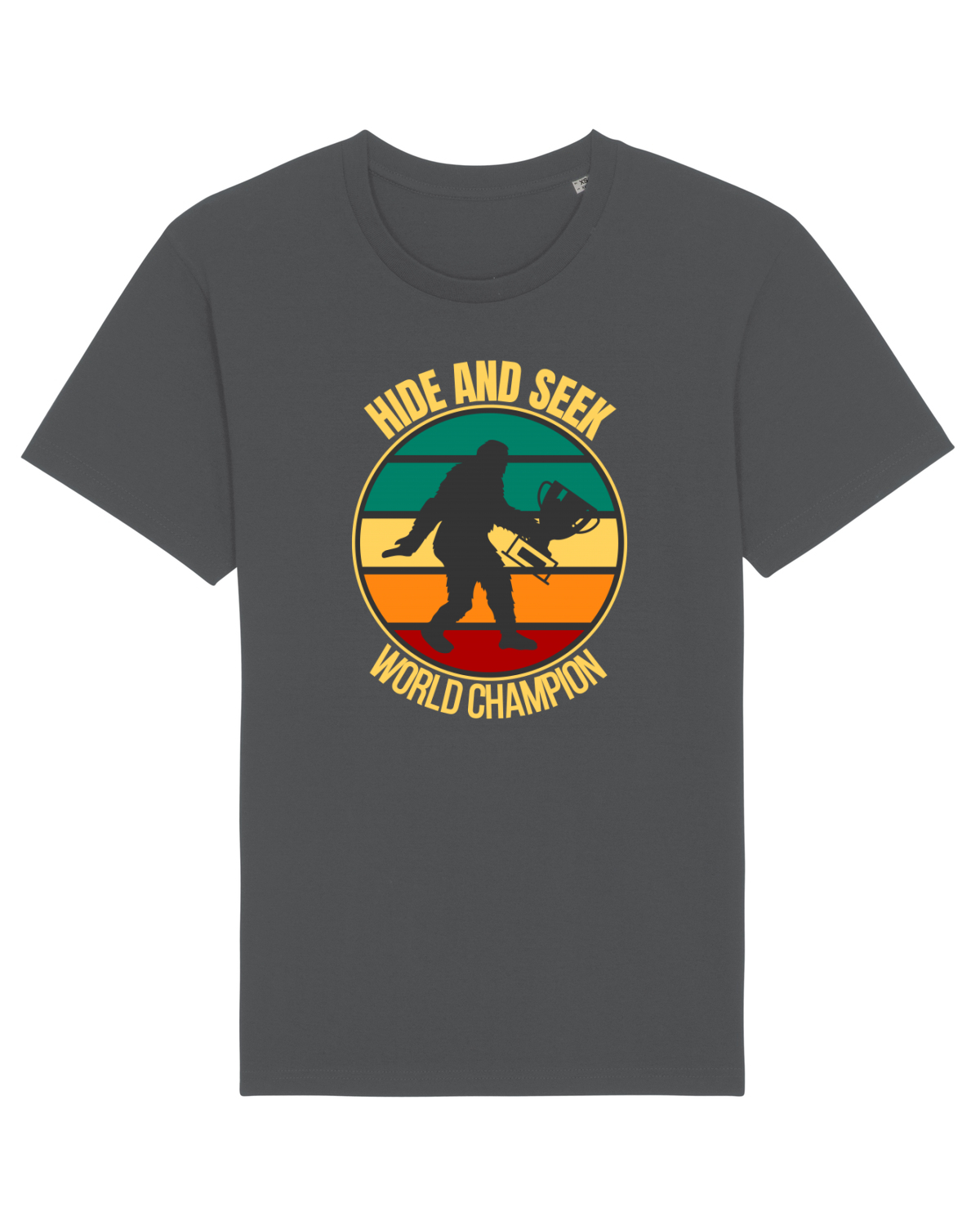 Tricou mânecă scurtă Unisex Rocker Anthracite