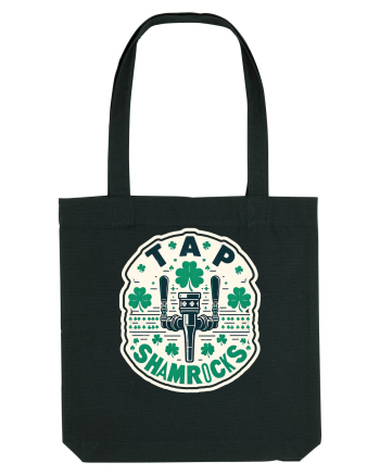 Tap Shamrocks - Irish clover Black