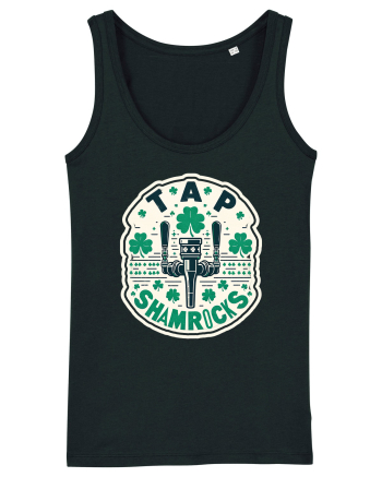 Tap Shamrocks - Irish clover Black
