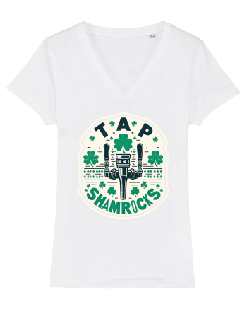 Tap Shamrocks - Irish clover White